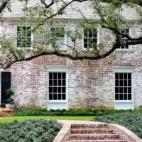 Brick home with beautiful yard